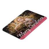 Frohe Weihnachten 2017 Foto Magnet (Linke Seite)