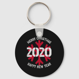 Frohe Weihnachten 2020 Frohes Neues Jahr Schlüsselanhänger