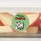 Frohe Weihnachten 2020 - Toilettenpapier Edition Etiketten (Befestigt)