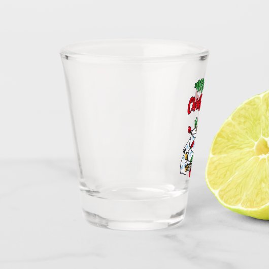 Frohe Weihnachten 2020 - Toilettenpapier Edition Schnapsglas (Links)