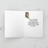 Frohe Weihnachten 2020 trotz der Nüsse! Spaß (Innenseite)