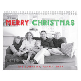 Frohe Weihnachten 2023 Foto-Kalender Kalender