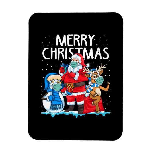 Frohe Weihnachten 2023 Magnet (Vertikal)