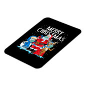 Frohe Weihnachten 2023 Magnet (Linke Seite)