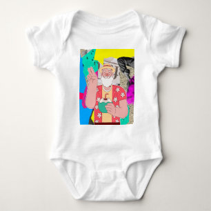 Frohe Weihnachten 2024 Baby Strampler