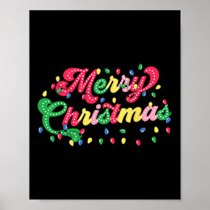 Frohe Weihnachten 2024 Familie Matching Christmas  Poster