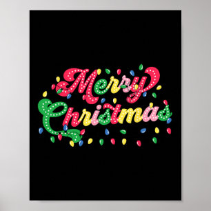 Frohe Weihnachten 2024 Familie Matching Christmas  Poster