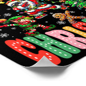 Frohe Weihnachten 2024 Familie Matching Christmas  Poster (Ecke)