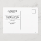 Frohe Weihnachten 2024 Foto Typografie Green Gold (Rückseite)