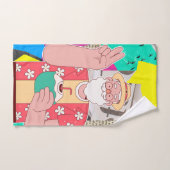 Frohe Weihnachten 2024 Handtuch (Handtuch)