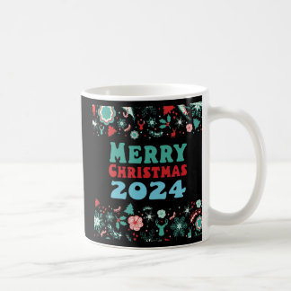 Frohe Weihnachten 2024 Kaffeetasse