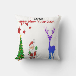 Frohe Weihnachten 2024 Kissen