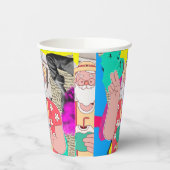 Frohe Weihnachten 2024 Pappbecher (Links)