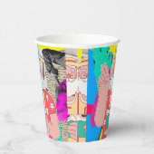 Frohe Weihnachten 2024 Pappbecher (Rechts)