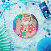 Frohe Weihnachten 2024 Pappteller (Party)