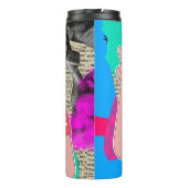 Frohe Weihnachten 2024 Thermosbecher (Rückseite)