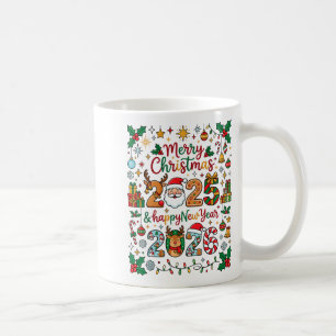 Frohe Weihnachten 2025 - Glückliches Neues Jahr 20 Kaffeetasse