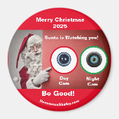 Frohe Weihnachten 2025 Magnet (Vorne)