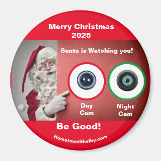 Frohe Weihnachten 2025 Magnet