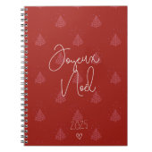 Frohe Weihnachten 2025 Notizblock (Vorderseite)