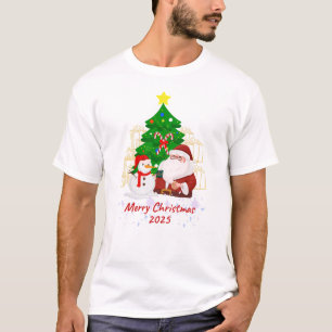 Frohe Weihnachten 2025 Unisex Jersey T-Shirt