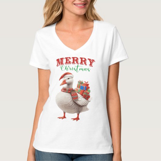 FROHE WEIHNACHTEN 2026 T-Shirt (Vorderseite)