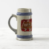 Frohe Weihnachten 22oz Bier Tasse (Links)