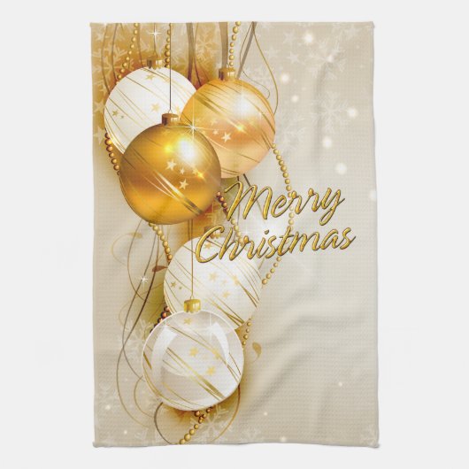 Frohe Weihnachten 23 Küchentücher (Vertikal)