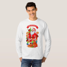FROHE WEIHNACHTEN 2525 BASIS LANGARM T-SHIRT