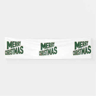 Frohe Weihnachten 2.5x10 Vinylbanner Banner