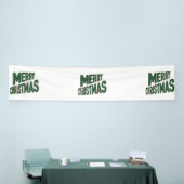Frohe Weihnachten 2.5x12 Vinyl Banner (Messeveranstaltung)