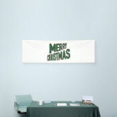 Frohe Weihnachten 2.5x8 Vinyl Banner (Messeveranstaltung)