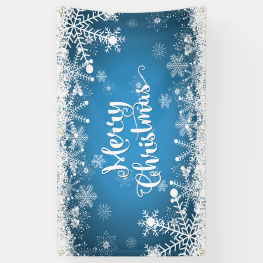 Frohe Weihnachten 2 Banner (Vertikal)