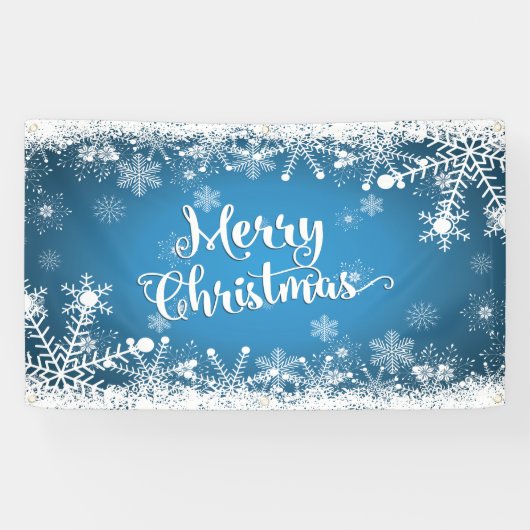 Frohe Weihnachten 2 Banner (Horizontal)