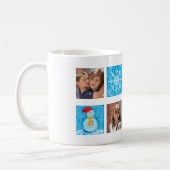 Frohe Weihnachten 2 Foto Custom Tasse (Links)