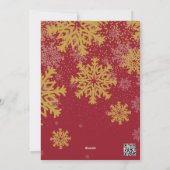 Frohe Weihnachten 2 Foto Weihnachtskarte (Rückseite)