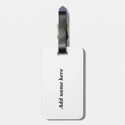 Frohe Weihnachten #2_ Gepäckanhänger (Rückseite vertikal)