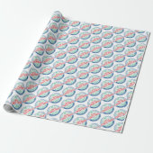 Frohe Weihnachten 2 Geschenkpapier (Ungerollt)
