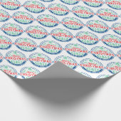 Frohe Weihnachten 2 Geschenkpapier (Ecke)
