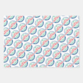 Frohe Weihnachten 2 Geschenkpapier Set (Vorderseite 3)