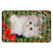 Frohe Weihnachten 2 Premium Magnet (Horizontal)