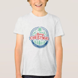 Frohe Weihnachten 2 Tri-Blend Shirt