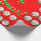 Frohe Weihnachten 2 Umschlagpapier Geschenkpapier (Ecke)