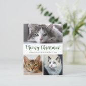 Frohe Weihnachten 3 Foto (Stehend Vorderseite)