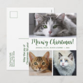 Frohe Weihnachten 3 Foto (Vorne/Hinten)