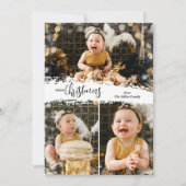 Frohe Weihnachten 3 Foto Collage (Vorderseite)