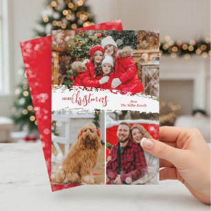 Frohe Weihnachten 3 Foto Collage
