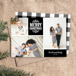 Frohe Weihnachten 3 Foto Collage