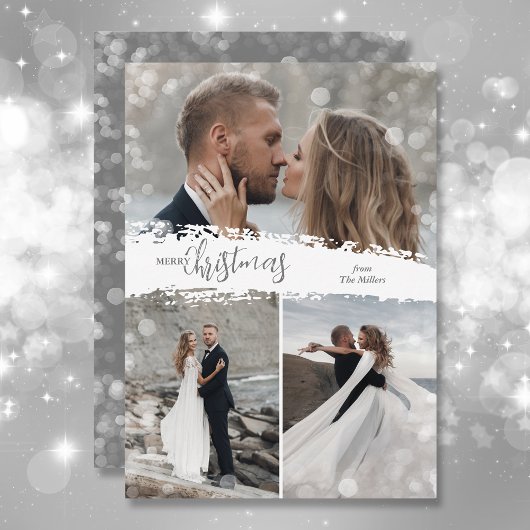 Frohe Weihnachten 3 Foto Collage