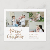 Frohe Weihnachten! 3 - FOTO Feiertagspostkarte (Vorderseite)